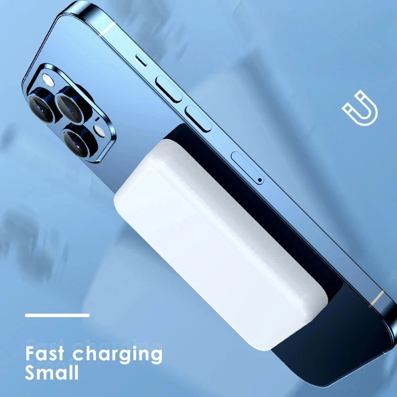 tekzi Powerbank mit 10.000 mAh – magnetisch und kabellos – Produktabbildung