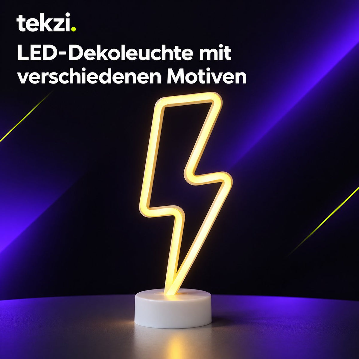 tekzi LED-Dekoleuchte mit verschiedenen Motiven – Ansicht 13 im TEKZI-Design