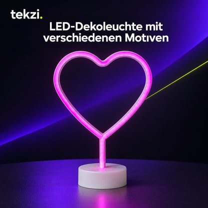 tekzi LED-Dekoleuchte mit verschiedenen Motiven – Ansicht 14 im TEKZI-Design