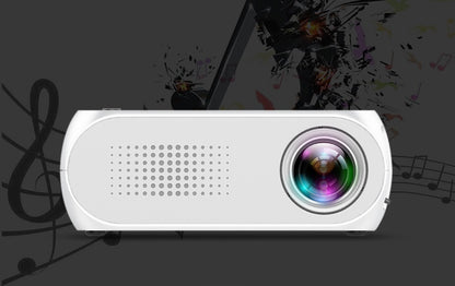 tekzi Mini-Beamer YG320 mit HDMI, USB und TF-Kartenleser – Produktabbildung