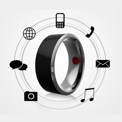 tekzi NFC-Ring ohne Akku – Schwarz oder Weiß – Produktabbildung