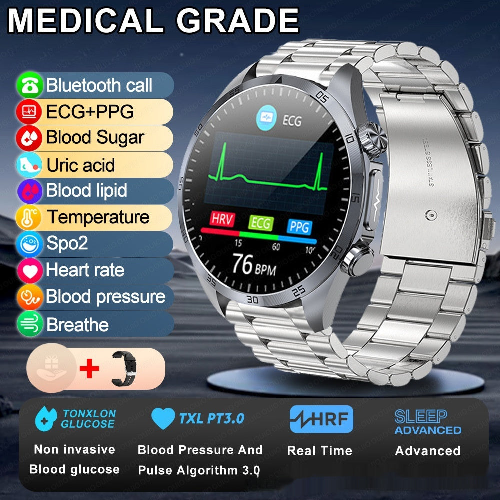 tekzi Smartwatch mit 2-Zoll-AMOLED-Anzeige und Bluetooth-Telefonie – Produktabbildung