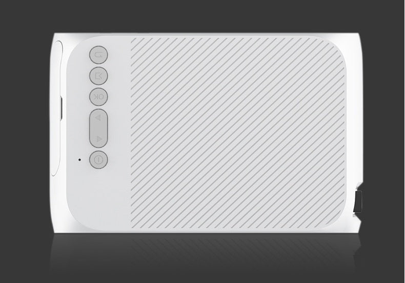 tekzi Mini-Beamer YG320 mit HDMI, USB und TF-Kartenleser – Produktabbildung