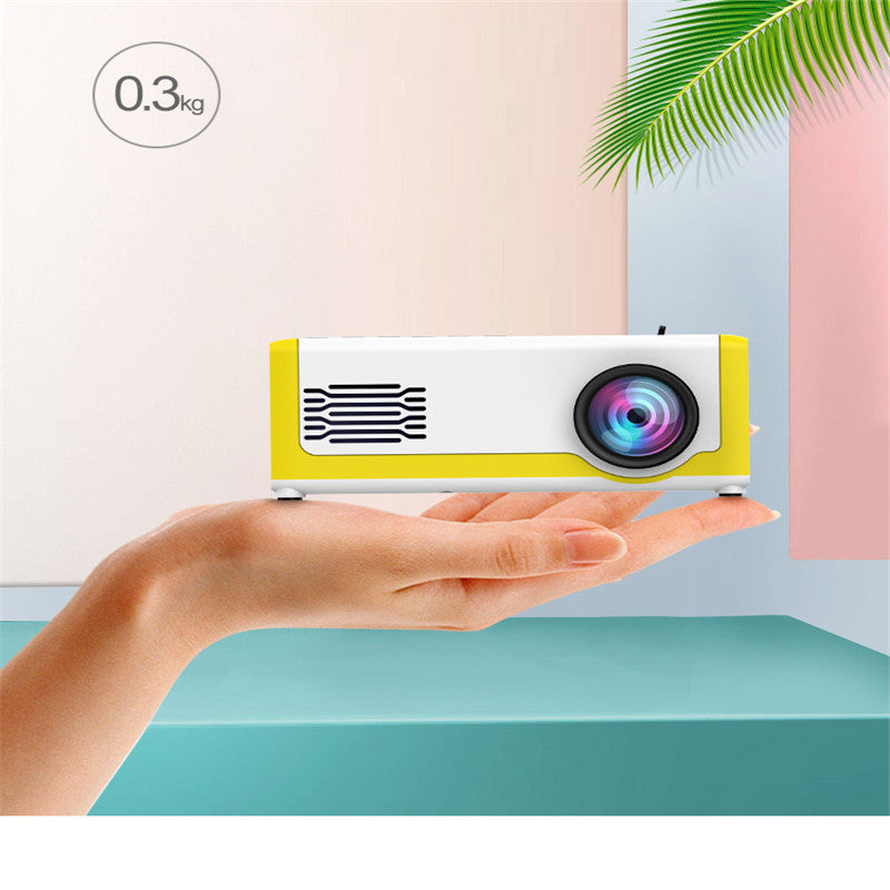 tekzi Mini-Beamer YG300 mit LED – 320 × 240 Pixel – Produktabbildung