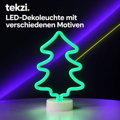 tekzi LED-Dekoleuchte mit verschiedenen Motiven – Ansicht 20 im TEKZI-Design