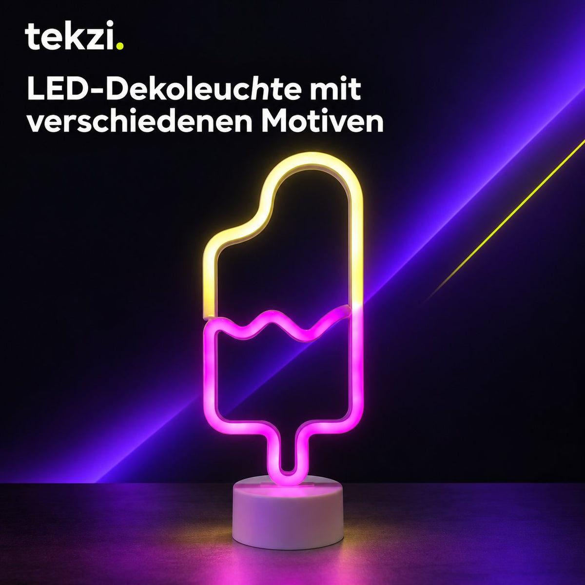 tekzi LED-Dekoleuchte mit verschiedenen Motiven – Ansicht 18 im TEKZI-Design