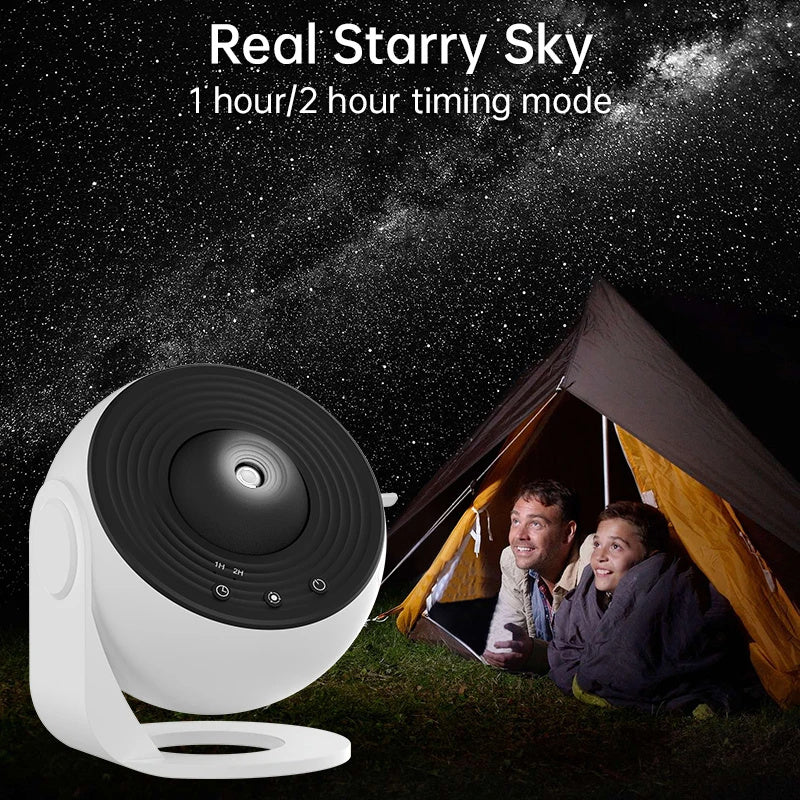 tekzi Sternenhimmel-Projektionsleuchte mit Motivfolien und USB-C – Produktabbildung