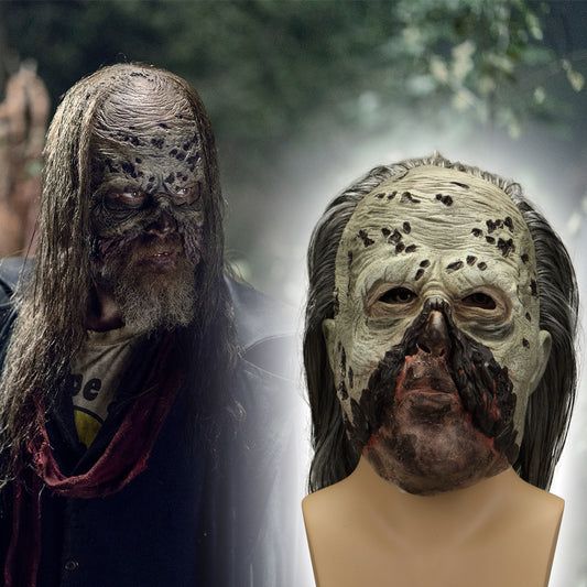 tekzi Halloween-Kopfmaske aus Latex – Variante Beta – Produktabbildung