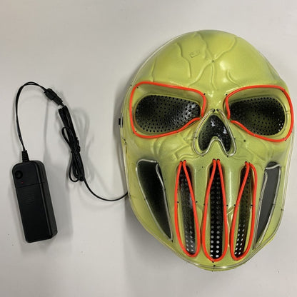 tekzi Halloween-Maske aus Kunststoff – Blau – Produktabbildung