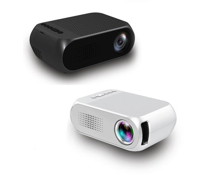 tekzi Mini-Beamer YG320 mit HDMI, USB und TF-Kartenleser – Produktabbildung