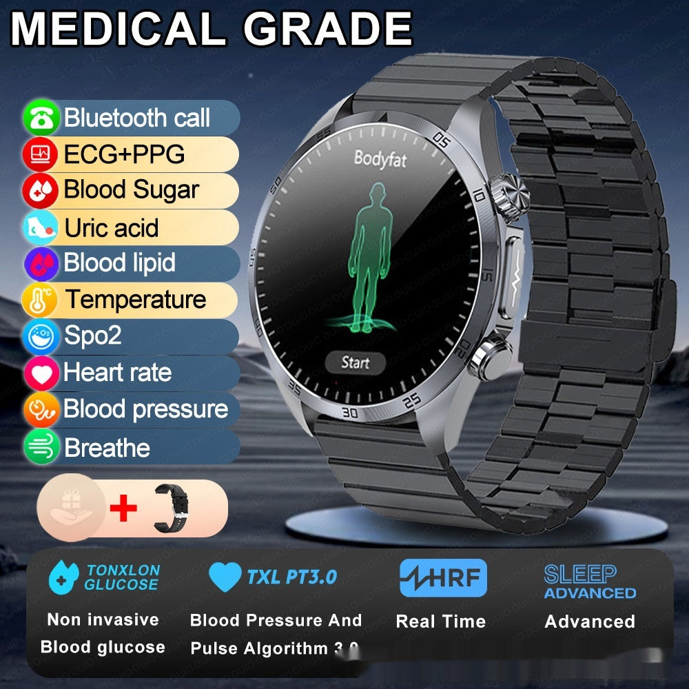 tekzi Smartwatch mit 2-Zoll-AMOLED-Anzeige und Bluetooth-Telefonie – Produktabbildung