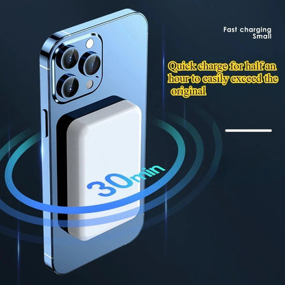 tekzi Powerbank mit 10.000 mAh – magnetisch und kabellos – Produktabbildung