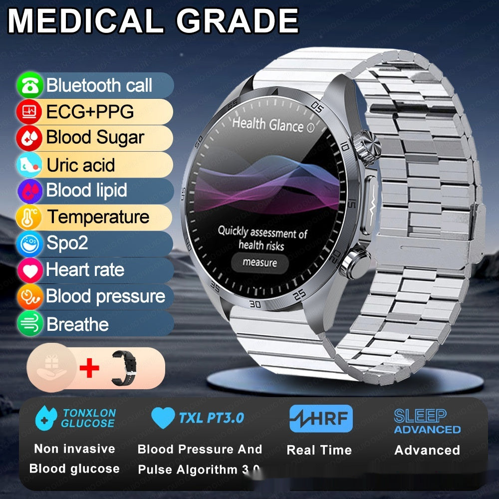 tekzi Smartwatch mit 2-Zoll-AMOLED-Anzeige und Bluetooth-Telefonie – Produktabbildung