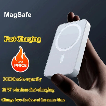 tekzi Powerbank mit 10.000 mAh – magnetisch und kabellos – Produktabbildung