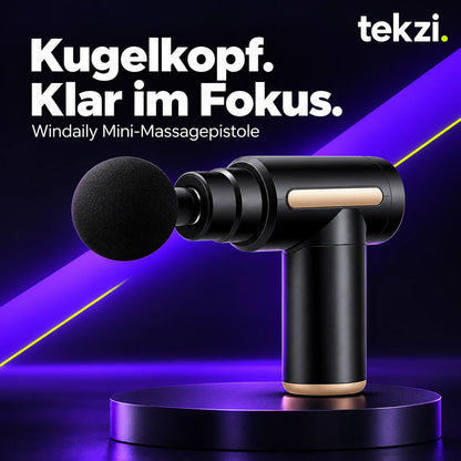Windaily Mini-Massagepistole mit Kugelkopf, Produktdetail im TEKZI-Design