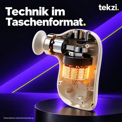 GYLOY Mini-Massagegerät, schematische Lieferantendarstellung des Innenlebens im TEKZI-Design
