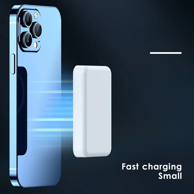 tekzi Powerbank mit 10.000 mAh – magnetisch und kabellos – Produktabbildung