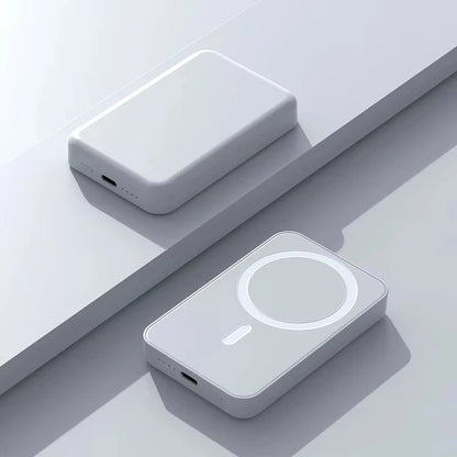tekzi Powerbank mit 10.000 mAh – magnetisch und kabellos – Produktabbildung