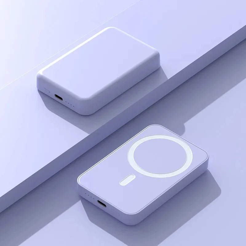 tekzi Powerbank mit 10.000 mAh – magnetisch und kabellos – Produktabbildung